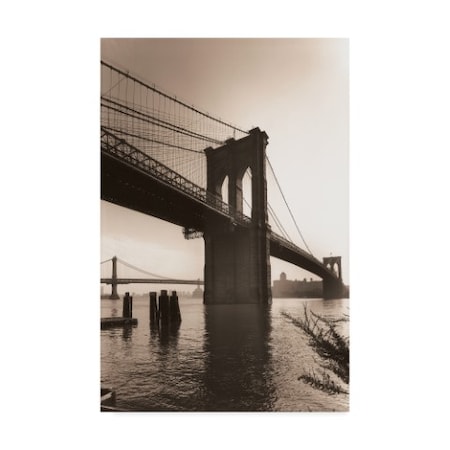 Chris Bliss 'Brooklyn Bridge 2' Canvas Art,30x47